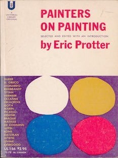 Item #69-6876 Painters on Painting. Eric Protter