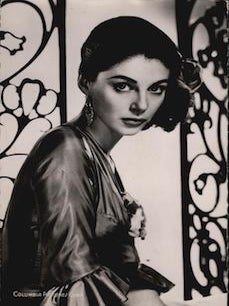 Item #69-7091 B&W Photo Postcard of French Entertainer. Cliche International Press Publisher,...