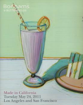 Item #69-7216 Made in California. May 24, 2011 Sale # "18559". Lot #s 1-161. Bonhams,...
