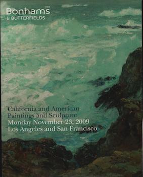 Item #69-7246 California and American Paintings and Sculpture. November 23, 2009 Sale # "17538"....