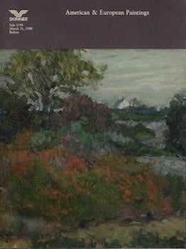 Item #69-7579 American & European Paintings. March 31, 1988. Sale #: 1198, Lot #s 1-146. Skinner