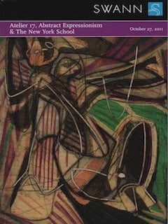 Item #69-7595 Atelier 17, Abstract Expressionism & The New York School. October 27, 2011. Sale #:...