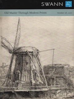 Item #69-7596 Old Master Through Modern Prints. October 26, 2011. Sale #: 2258, Lot #s 1-388....