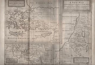 Item #69-7865 A New Map of Ye Several Countries, Cities, Towns, & Other Places Mentioned in Ye...