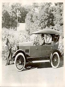 Item #69-7997 1920s Columbia Motor Car Auto in San Franciso Golden Gate Park. 20th Century...