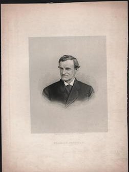Item #69-8019 Francis Parkman (Engraved Portrait). J. J Cade, Engr