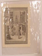 Item #69-8744 [Children checking out books from a library]. Walter Schatzki