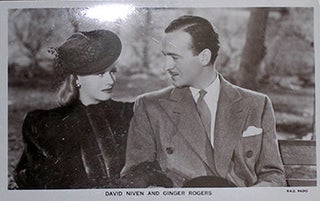 Item #70-0023 David Niven and Ginger Rogers. (Scene from Bachelor Mother). 20th Century Photographer