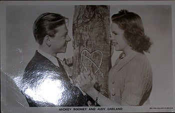 Item #70-0024 Mickey Rooney and Judy Garland. (Scene from Babes in Arms). 20th Century Photographer.