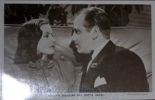 Item #70-0026 Melvyn Douglas and Greta Garbo. (Scene from the motion picture "Ninotchka"). 20th...
