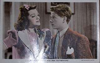 Item #70-0145 Mickey Rooney and Ann Rutherford. 20th Century Photographer