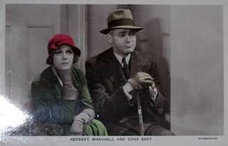 Item #70-0146 Herbert Marshall and Edna Best. 20th Century Photographer
