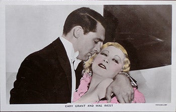 Item #70-0150 Cary Grant and Mae West. 20th Century Photographer.
