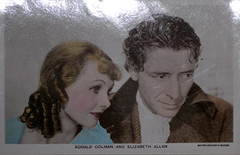[20th Century Photographer] - Ronald Colman and Elizabeth Allan. (Scene from the Motion Picture 
