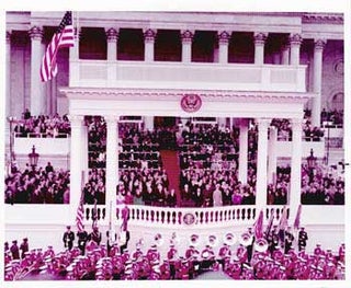 Item #70-0594 Original official White House color photograph of President Richard Nixon's...