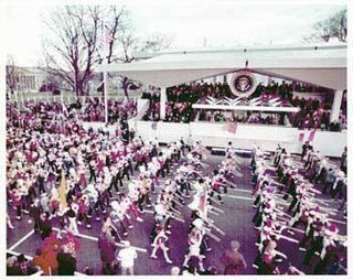 Item #70-0602 Original official White House color photograph of President Richard Nixon's...