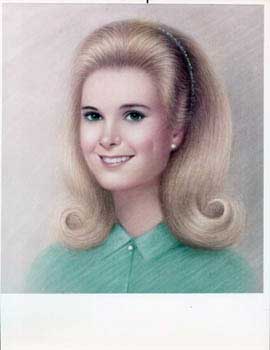 Item #70-0613 Original official White House portrait of First Daughter Patricia Nixon. Official...