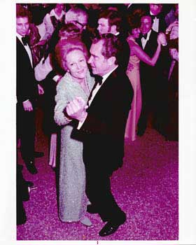 Item #70-0646 Original official White House photograph of President Richard Nixon and First Lady...