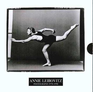 Item #70-0673 Anne Leibovitz Photographs 1970-1990. (Invitation for reception, Tuesday, January...