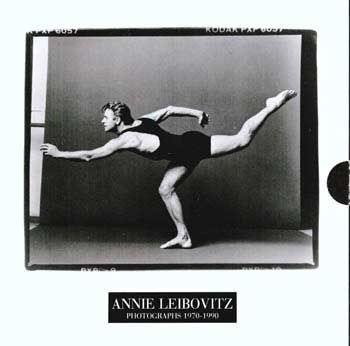 Item #70-0673 Anne Leibovitz Photographs 1970-1990. (Invitation for reception, Tuesday, January 26, 1992, at the Ansel Adams Center for Photography, 250 Fourth Street, San Francisco). Anne Leibovitz, Friends of Photography, Ansel Adams Center for Photography.