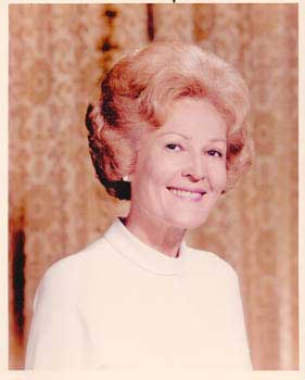 Item #70-0703 Original official White House portrait of First Lady Pat Nixon. Official White...
