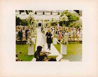 Item #70-0730 Original official White House photograph of President Richard Nixon and First Lady...
