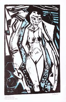 Item #70-0902 An Exhibition of Selected Prints by Erich Heckel, Summer 1981. Erich Heckel