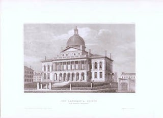Item #70-0947 Das Rathhaus in Boston i. d. Verein. Staaten. (Massachusetts State House) (B&W...