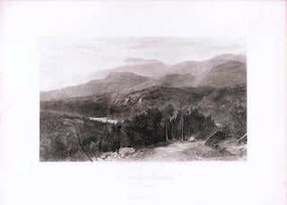 Item #70-1013 The Smoky Mountains: North Carolina. (B&W engraving). Romen, Martin, R....