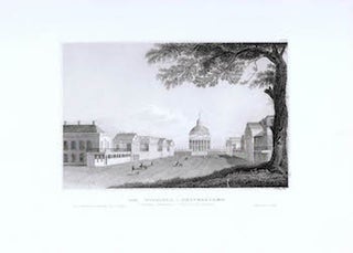 Item #70-1019 Die Virginia Universität. (B&W engraving). John Poppel, Engraver