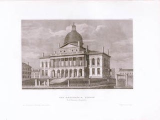 Item #70-1041 Das Rathhaus in Boston i. d. Verein. Staaten. (Massachusetts State House) (B&W...