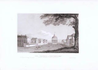 Item #70-1045 Die Virginia Universität. (Virginia University) (B&W engraving). John Poppel,...