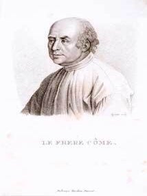 Item #70-1078 Le frère Côme. (B&W engraving). Ambroise Tardieu, Directeur des travaux