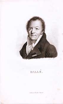 Item #70-1093 Jean Noël Hallé. (B&W engraving). Forestier, Engraver