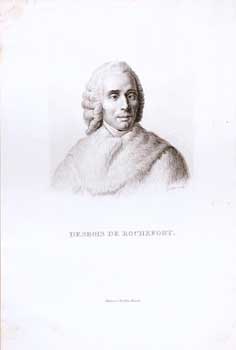 Item #70-1140 Desbois de Rochefort. (B&W engraving). Forestier, Engraver
