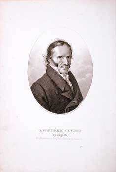 Item #70-1155 Georges-Frédéric Cuvier. (B&W engraving). Ambroise Tardieu, Engraver