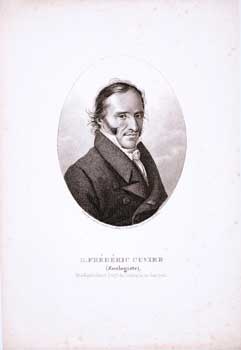 Item #70-1156 Georges-Frédéric Cuvier. (B&W engraving). Ambroise Tardieu, Engraver