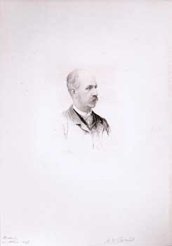Item #70-1162 Victor André Cornil. (B&W engraving). A. J. Salauyg?, Engraver