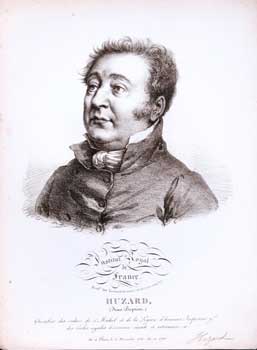 Item #70-1168 Jean Baptiste Huzard. (B&W engraving). Julien-Léopold Boilly