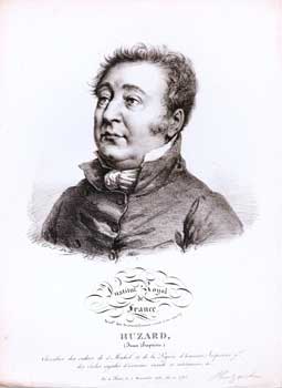 Item #70-1170 Jean Baptiste Huzard. (B&W engraving). Julien-Léopold Boilly