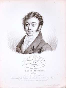 Item #70-1174 Desiré-Raoul Rochette. (B&W engraving). Julien-Léopold Boilly