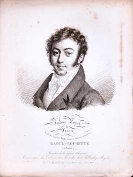Item #70-1175 Desiré-Raoul Rochette. (B&W engraving). Julien-Léopold Boilly