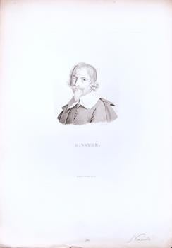 Item #70-1190 G. Naudé. (B&W engraving). Forestier, Engraver
