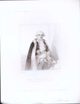 Item #70-1206 Gaspard Monge. (B&W engraving). Naigeon, Weber, Artist, Engraver