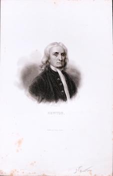 Item #70-1210 Newton. (B&W engraving). Fourmier, Engraver
