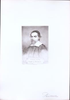 Item #70-1215 Nicolas-Claude Fabri de Peiresc. (B&W engraving). G. Staal, Engraver