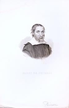 Item #70-1217 Nicolas-Claude Fabri de Peiresc. (B&W engraving). Blanchard, Engraver
