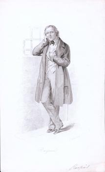 Item #70-1232 François-Vincent Raspail. (B&W engraving). Lacauchie, Jules Rebel, Artist, Engraver
