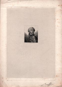 Item #70-1369 Georges Louis Leclerc, Count of Buffon. (B&W engraving). Migneret, Engraver