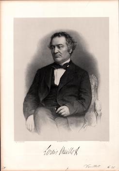 Meyer Pierson (Photo.).; Lemoine (Engraver) - Louis Veuillot. (B&W Engraving)